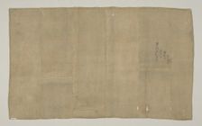 Interlining (From a Kesa), Japan, late Edo period (1789-1868), 1792. Creator: Unknown