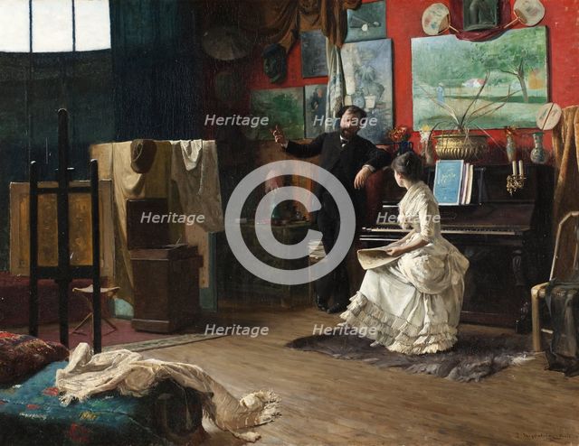 Intermezzo, 1883. Creator: Robert Thegerstrom.