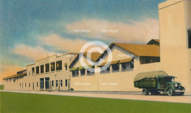 'Internal Revenue Administration Building of the Department of Atlantico', c1940s. Artist: Unknown.