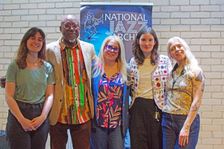 International Women’s Day, National Jazz Archive Fundraiser, Baptist Church, Loughton, Essex, 2025. Creator: Brian O'Connor