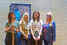 International Women’s Day, National Jazz Archive Fundraiser, Baptist Church, Loughton, Essex, 2025. Creator: Brian O'Connor