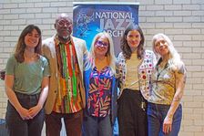 International Women’s Day, National Jazz Archive Fundraiser, Baptist Church, Loughton, Essex, 2025. Creator: Brian O'Connor