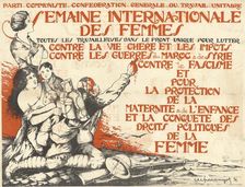International Women's Week, 1926. Creator: Anonymous