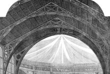 International Exhibition - roof of building, 1862. Creator: Unknown