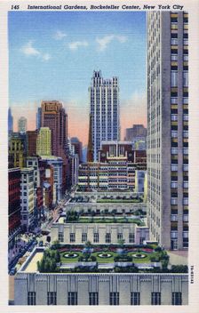 International Gardens, Rockefeller Center, New York, NY, 1937