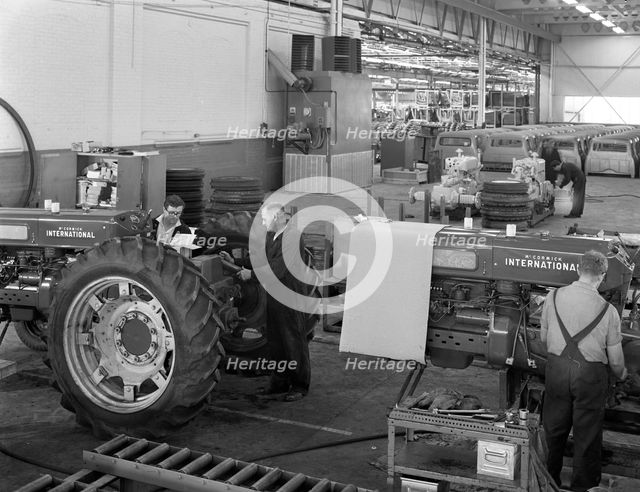 International Harvester tractor factory, Doncaster, South Yorkshire, 1966. Artist: Michael Walters