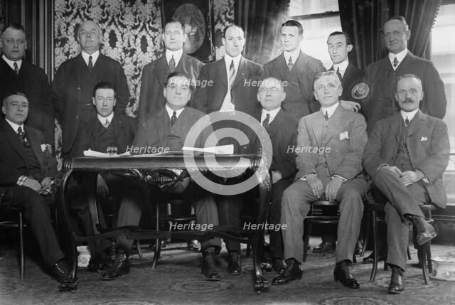 International League Meeting, 1914. Creator: Bain News Service.