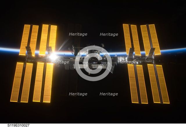International Space Station, March 2009.  Creators: NASA, European Space Agency.
