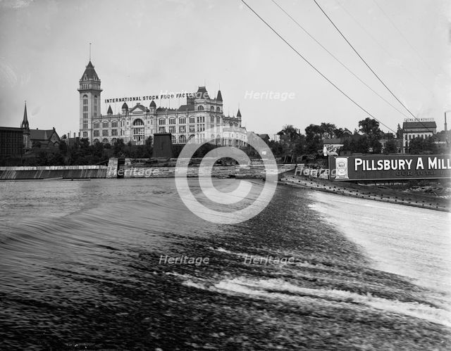 International Stock Food factory, Minneapolis, Minn., between 1900 and 1910. Creator: Unknown.