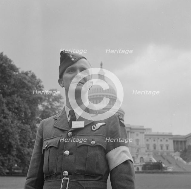 International student assembly, Washington, D.C, 1942. Creator: Gordon Parks.