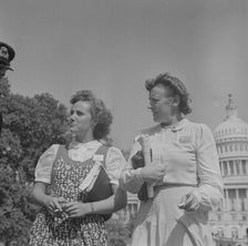 International student assembly, Washington, D.C, 1942. Creator: Gordon Parks