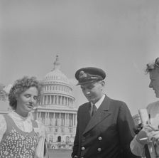 International student assembly, Washington, D.C, 1942. Creator: Gordon Parks