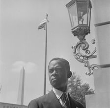 International student assembly, Washington, D.C, 1942. Creator: Gordon Parks