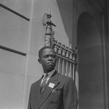 International student assembly, Washington, D.C, 1942. Creator: Gordon Parks