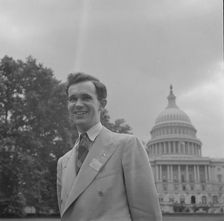 International student assembly, Washington, D.C, 1942. Creator: Gordon Parks
