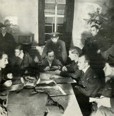Interrogation of Aircrews; W.A.A.F. Help In This Work c1943. Creator: Cecil Beaton