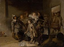 Interrogation of prisoners, 1640-1660. Creator: Unknown