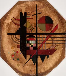 Intimate Message, 1925. Creator: Kandinsky, Wassily Vasilyevich (1866-1944)