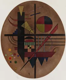 Intime Mitteilung (Message intime), 1925. Creator: Kandinsky, Wassily Vasilyevich (1866-1944)