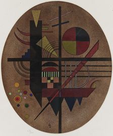 Intime Mitteilung (Message intime), 1925. Creator: Kandinsky, Wassily Vasilyevich (1866-1944)
