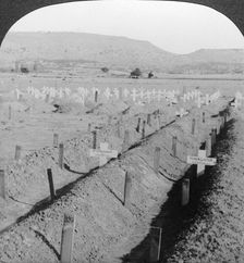 Intombi Cemetery, Ladysmith, Natal, South Africa.Artist: Excelsior Stereoscopic Tours