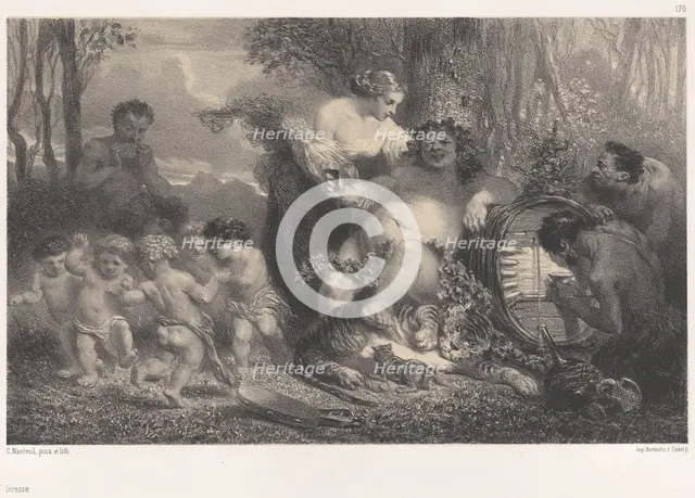 Intoxication, 1858. Creator: Célestin Nanteuil.