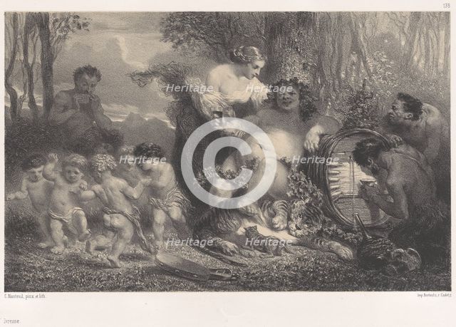 Intoxication, 1858. Creator: Célestin Nanteuil.