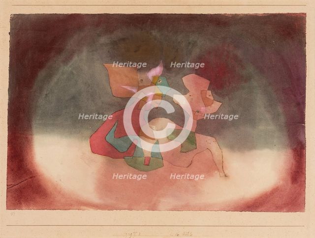 Into the Cave, 1929. Creator: Paul Klee.
