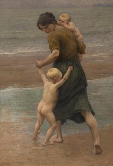 Into the Water!. Creator: Virginie Elodie Demont-Breton