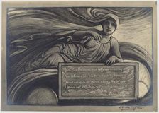 Into the Universe, late 19-early 20th century. Creator: Elihu Vedder
