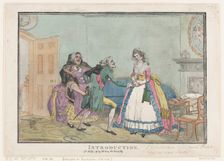 Introduction, November 30, 1793., November 30, 1793. Creator: Thomas Rowlandson