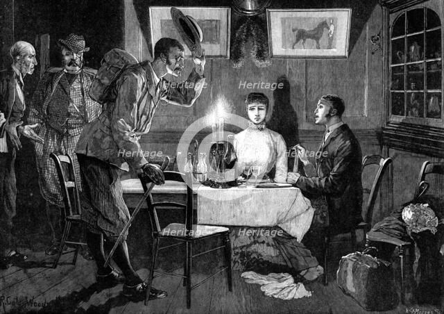 Intruders, 1881. Creator: W. I. Mosses.