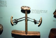 Inuit Strap Drill for making fire from Western Alaska