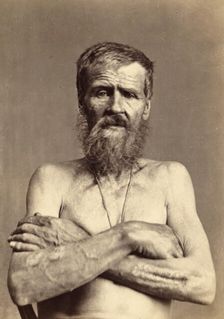 Invalid with 13 Brands, Punished Seven Times, 1891. Creator: Aleksei Kuznetsov