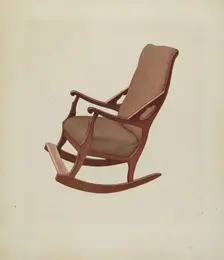 Invalid's Chair, 1937. Creator: Orville A. Carroll