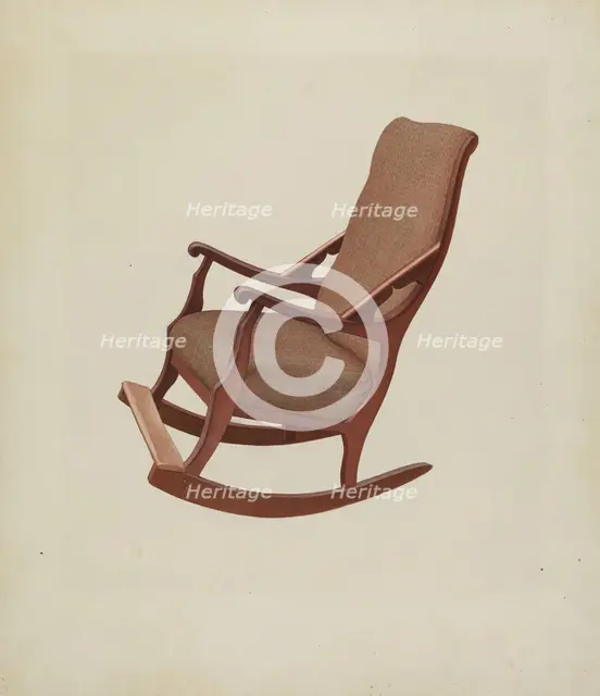 Invalid's Chair, 1937. Creator: Orville A. Carroll.