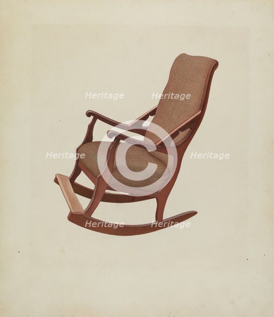 Invalid's Chair, 1937. Creator: Orville A. Carroll.