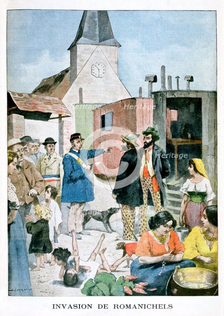 Invasion by Romanise, 1901. Artist: Unknown