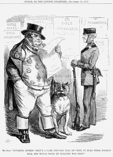 "Invasion, indeed!...", 1859. Creator: Unknown
