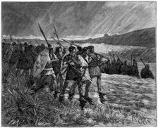 Invasion of the Alans or Visigoths, Gaul, early 5th century (1882-1884)