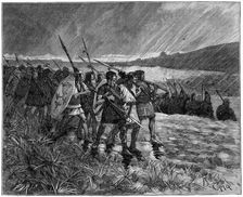 Invasion of the Alans or Visigoths, Gaul, early 5th century (1882-1884)