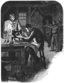 Invention of the Singer sewing machine, 1850 (1880)