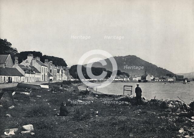 'Inveraray - The Town and the Hill of Duniquoich', 1895. Artist: Unknown.