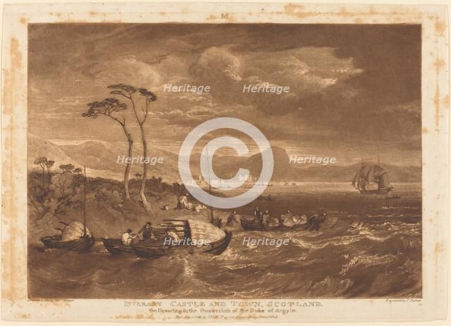 Inverary Castle and Town, 1816. Creator: JMW Turner.