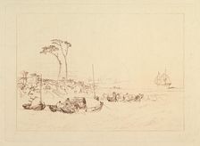 Inverary Castle and Town, Scotland (Liber Studiorum, part XIII), 1816. Creator: JMW Turner