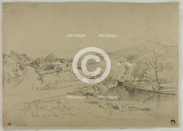 Inverness, 1844. Creator: William Leighton Leitch.
