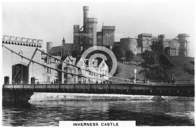 Inverness Castle, 1936. Artist: Unknown