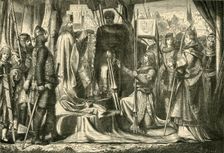 Investiture of Henry Jasomirgott as First Duke of Austria (1156), 1890. Creator: Unknown