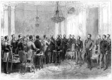 Investiture of Marshal MacMahon with the Spanish Order of the Golden Fleece, 1875