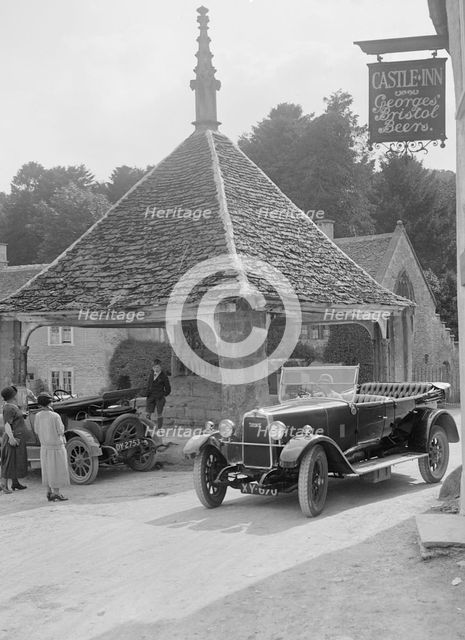 Invicta 4-seat Talbot 12/30, Castle Combe, Wiltshire, c1920s Artist: Bill Brunell.